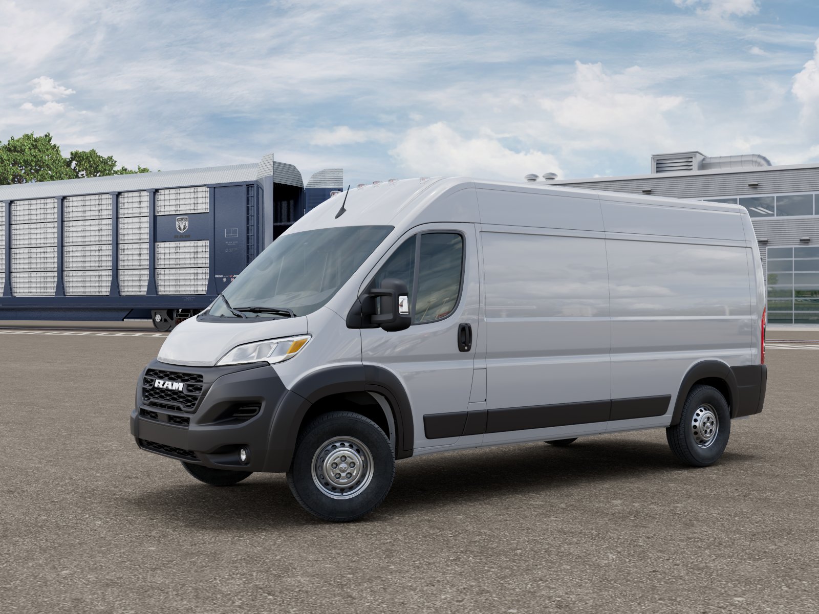 New 2026 Bright White Clear-Coat Exterior Paint RAM Tradesman image 28