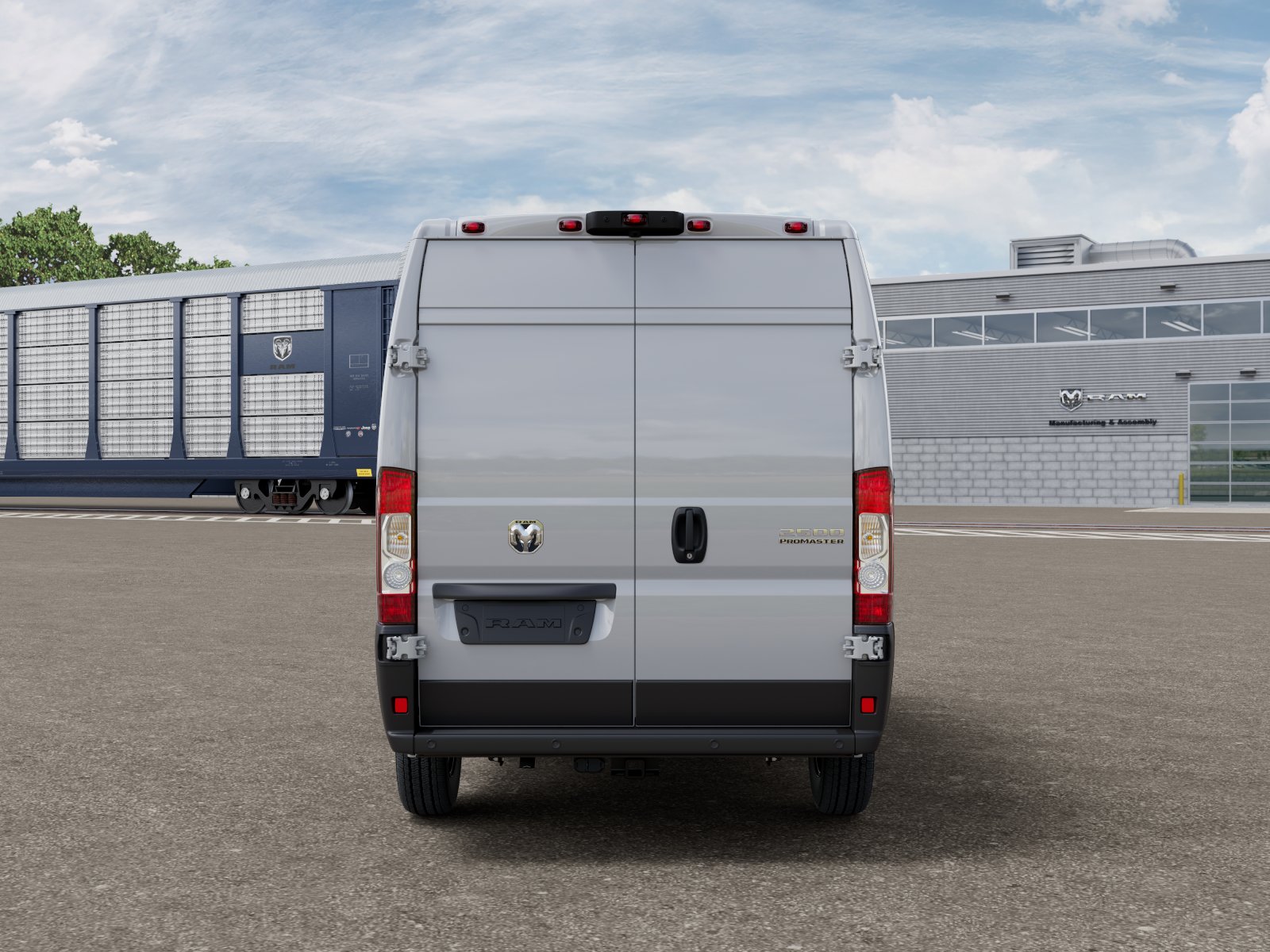 New 2026 Bright White Clear-Coat Exterior Paint RAM Tradesman image 7