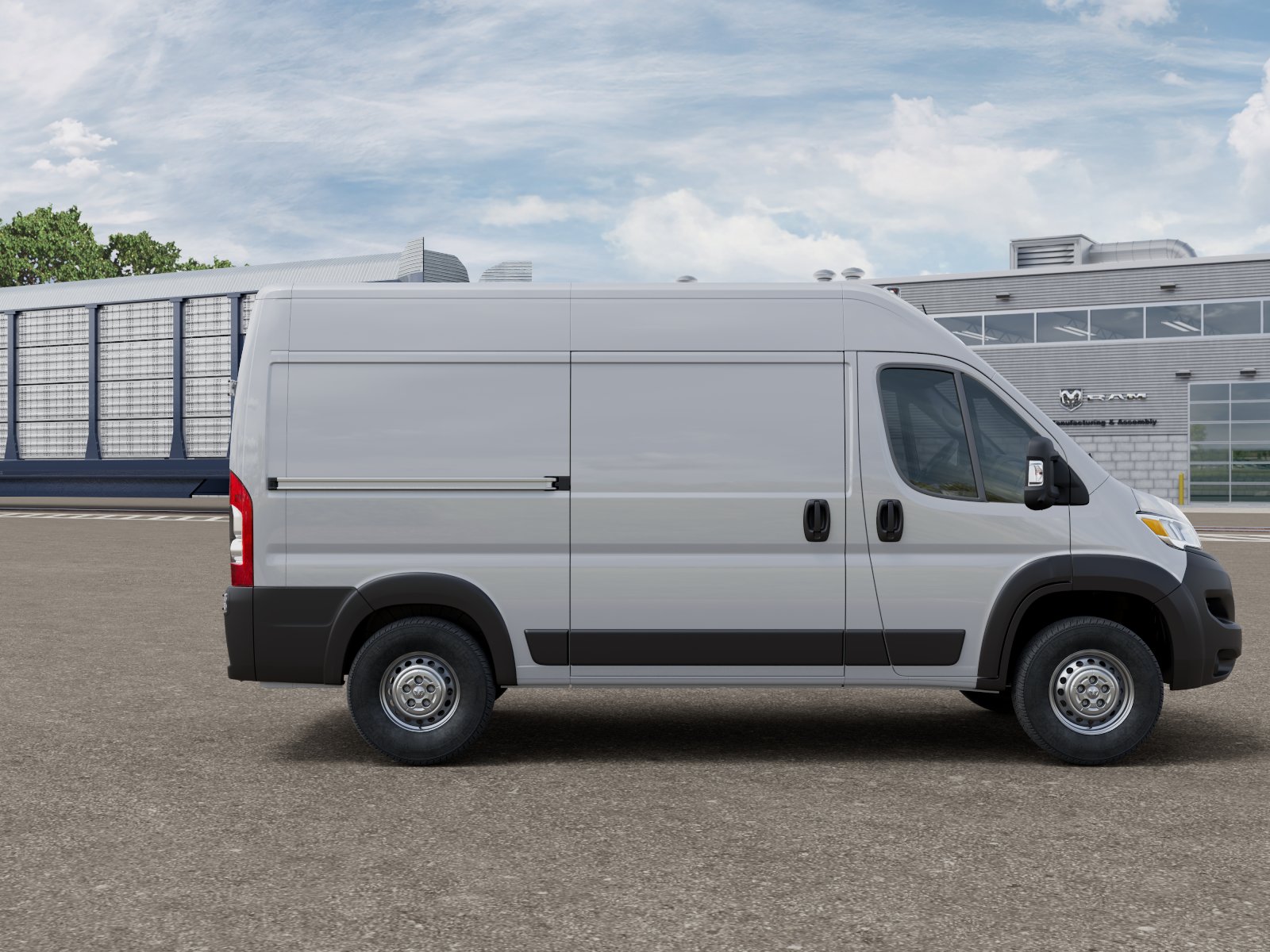 New 2026 Bright White Clear-Coat Exterior Paint RAM Tradesman image 21