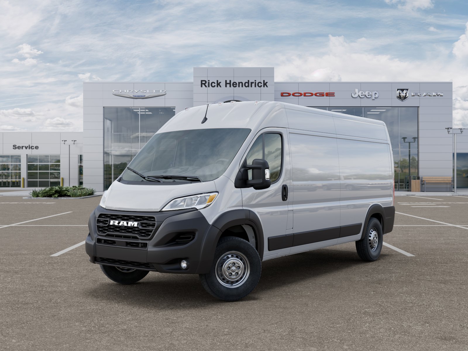 New 2026 Bright White Clearcoat RAM Tradesman image 2