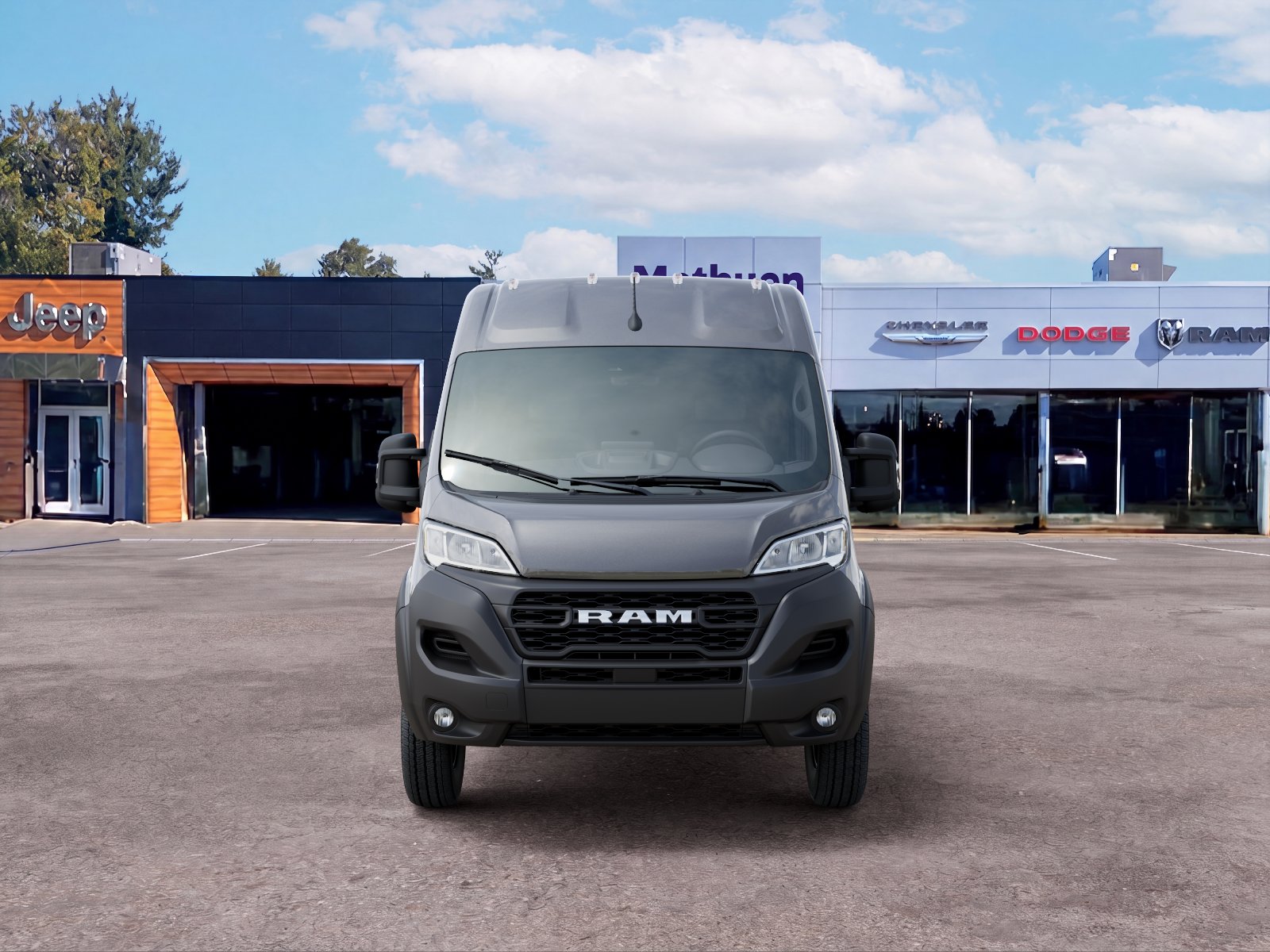 New 2026 Granite Crystal Metallic Clear-Coat Exterior Paint RAM Tradesman image 21