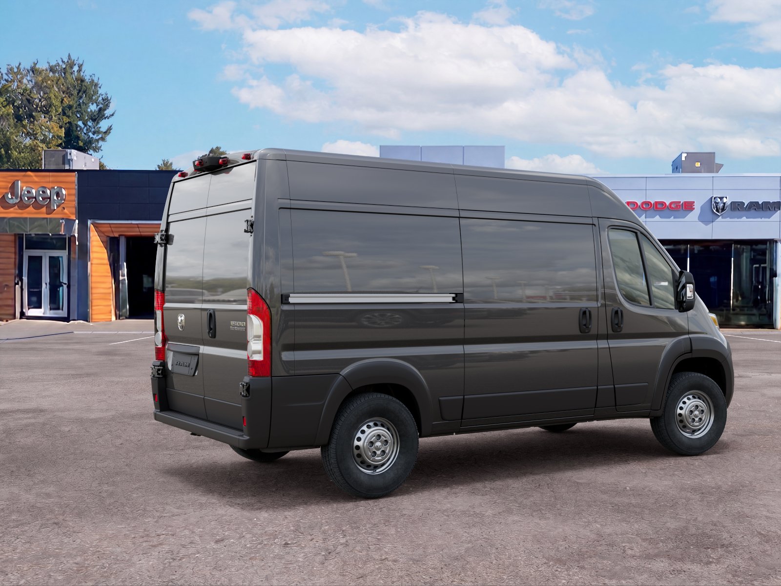 New 2026 Granite Crystal Metallic Clear-Coat Exterior Paint RAM Tradesman image 19