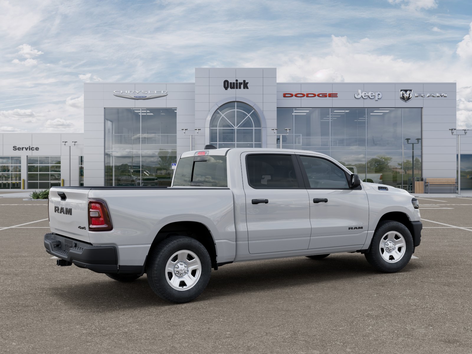 New 2026 Bright White Clearcoat Ram Tradesman image 30