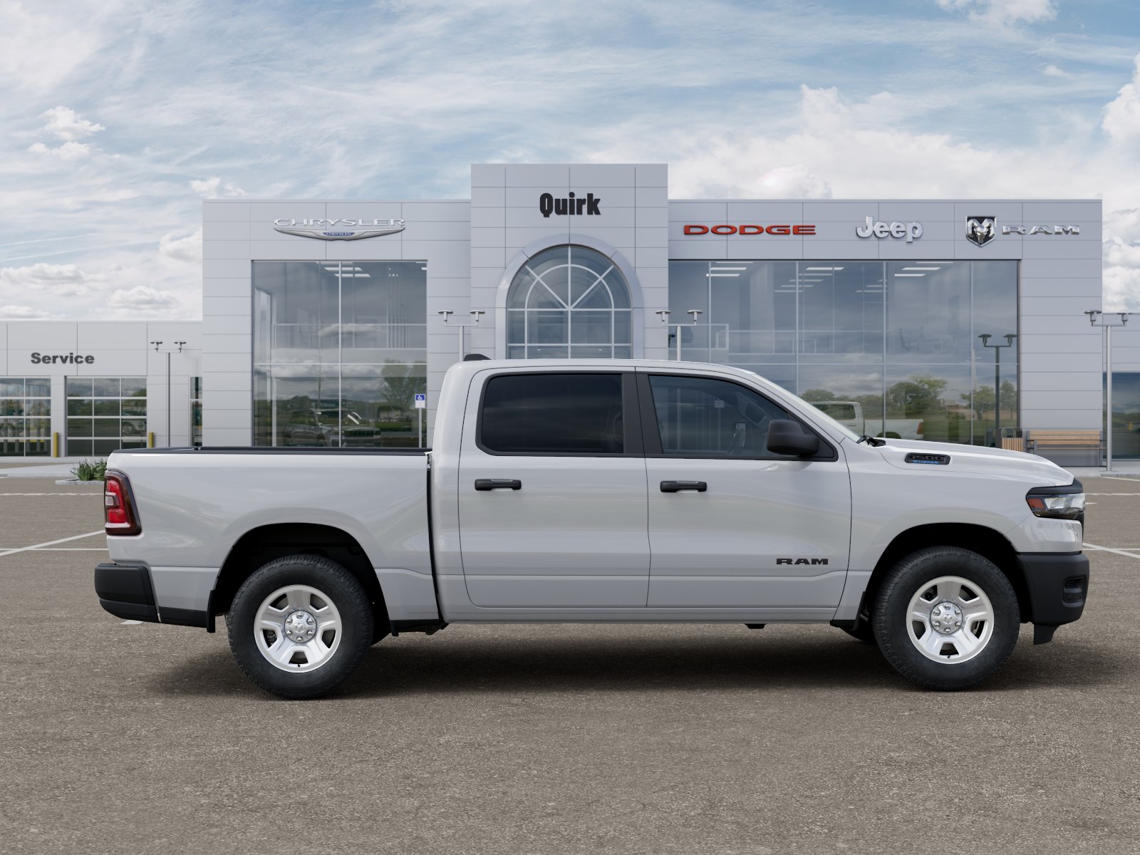 New 2026 Bright White Clearcoat Ram Tradesman image 47