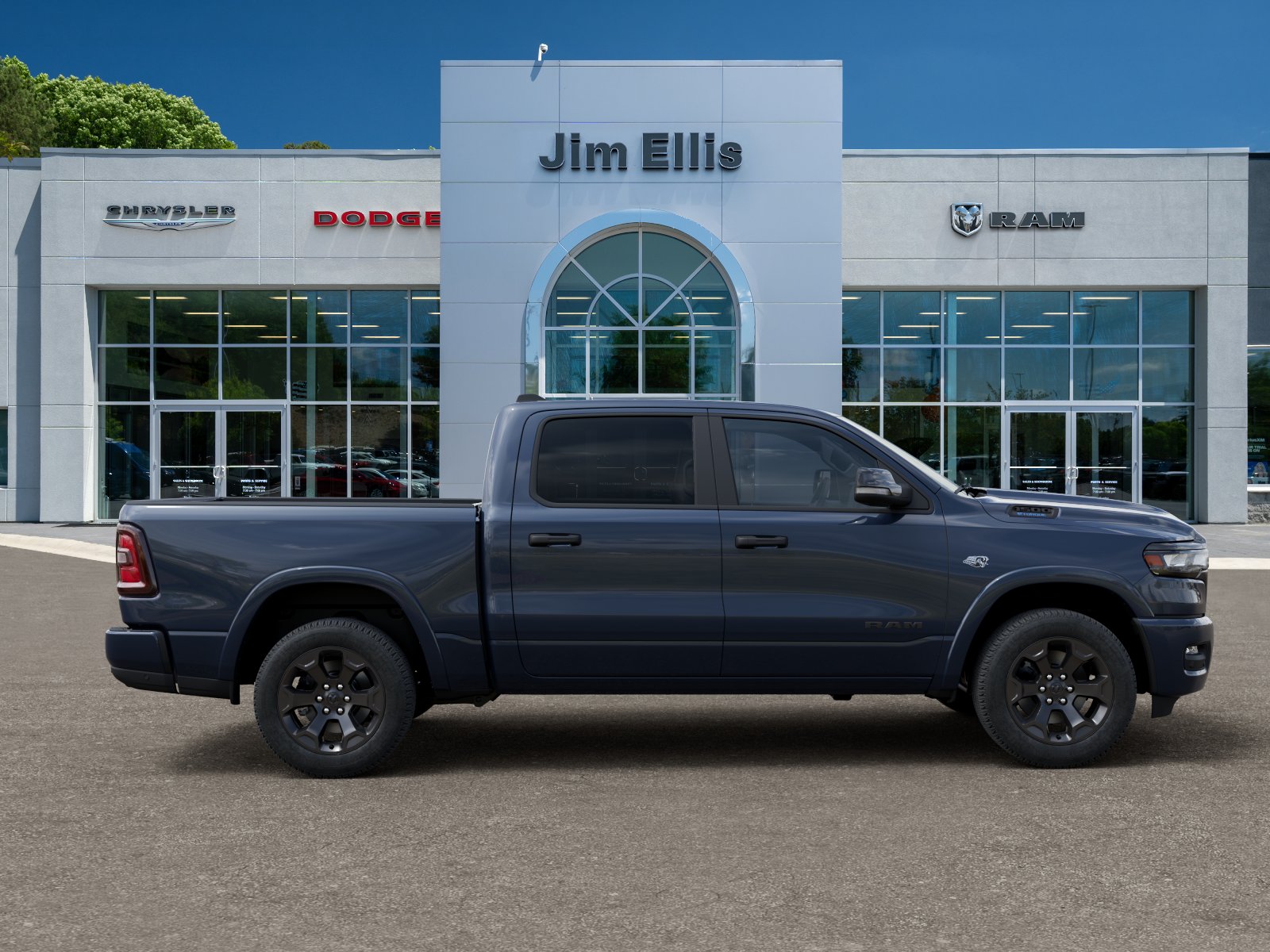 New 2026 Forged Blue Metallic RAM Big Horn image 47