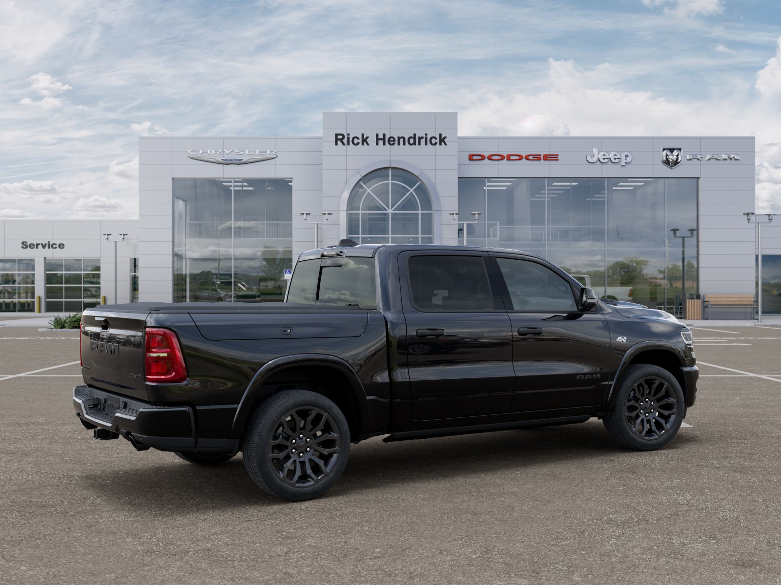 New 2026 Diamond Black Crystal Pearl-Coat Exterior Paint RAM Limited image 43