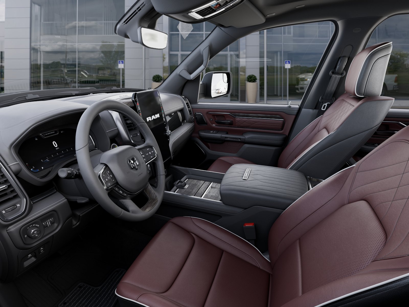 New 2026 Diamond Black Crystal Pearl-Coat Exterior Paint RAM Limited image 60