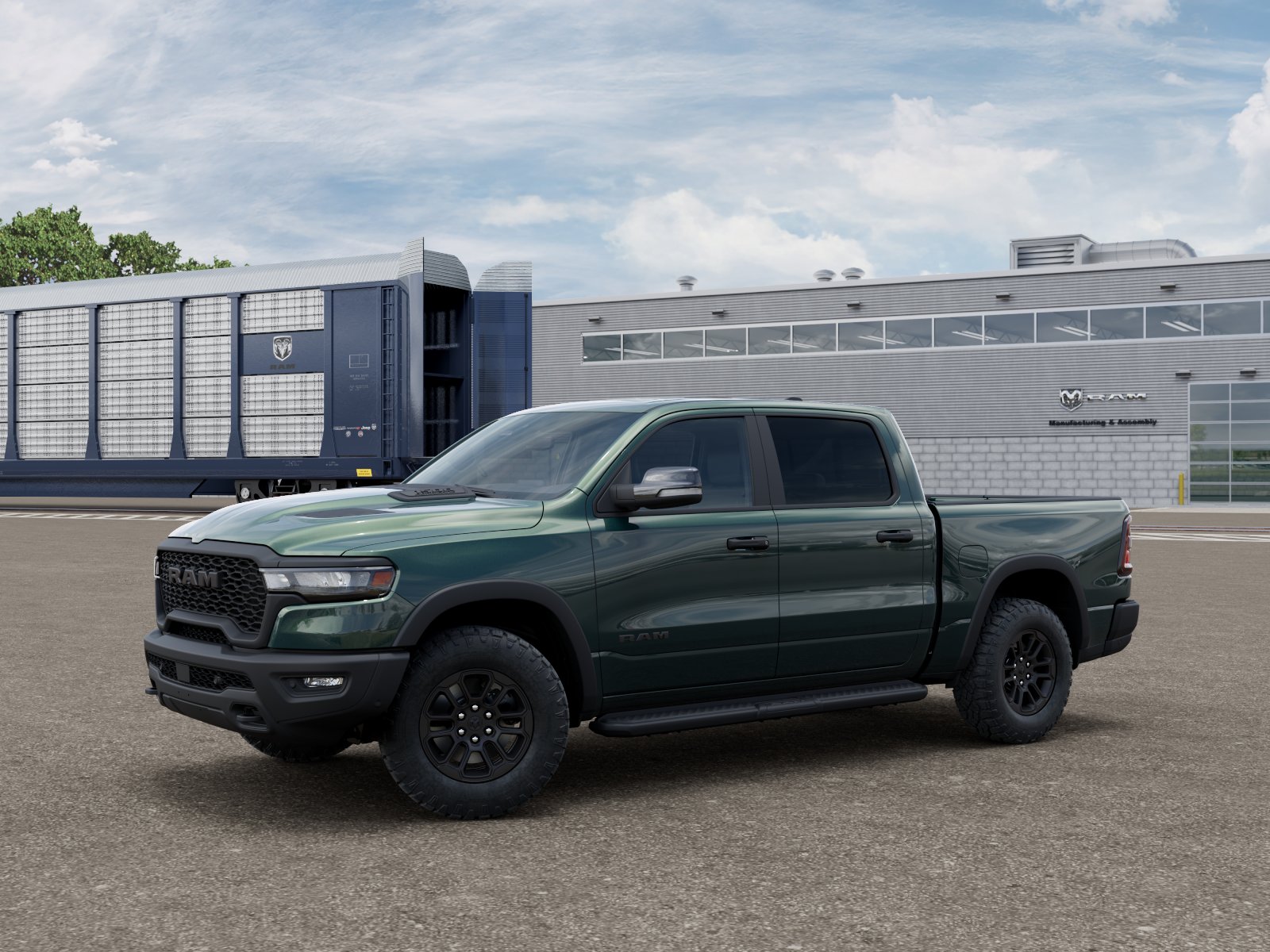 New 2026 Serrano Green Metallic Ram Rebel image 2