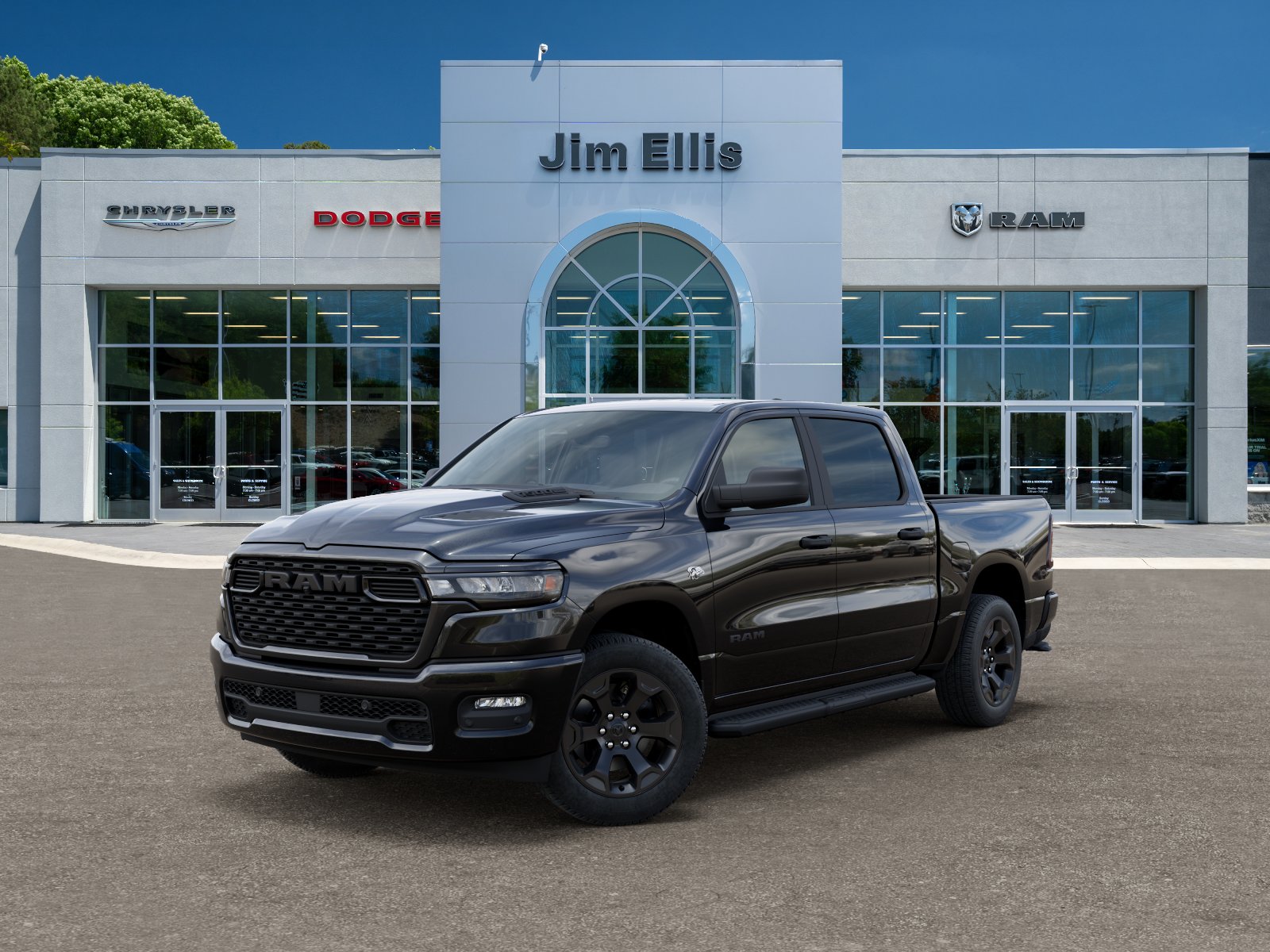 New 2026 Diamond Black Crystal Pearlcoat RAM Express image 27