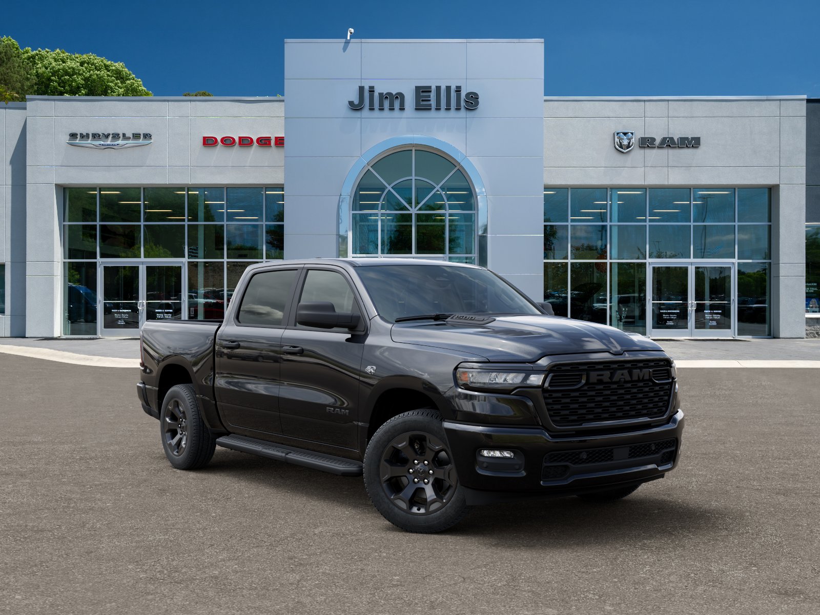 New 2026 Diamond Black Crystal Pearlcoat RAM Express image 31