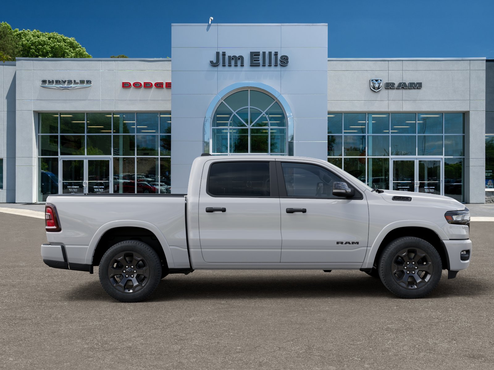 New 2026 Bright White Clearcoat RAM Big Horn image 47