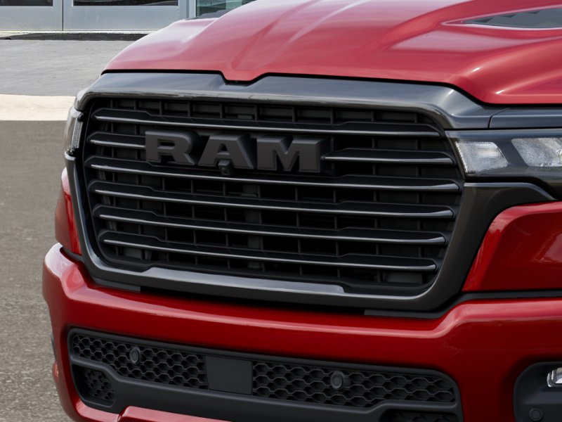New 2026 Molten Red Pearl-Coat Exterior Paint RAM Laramie image 37