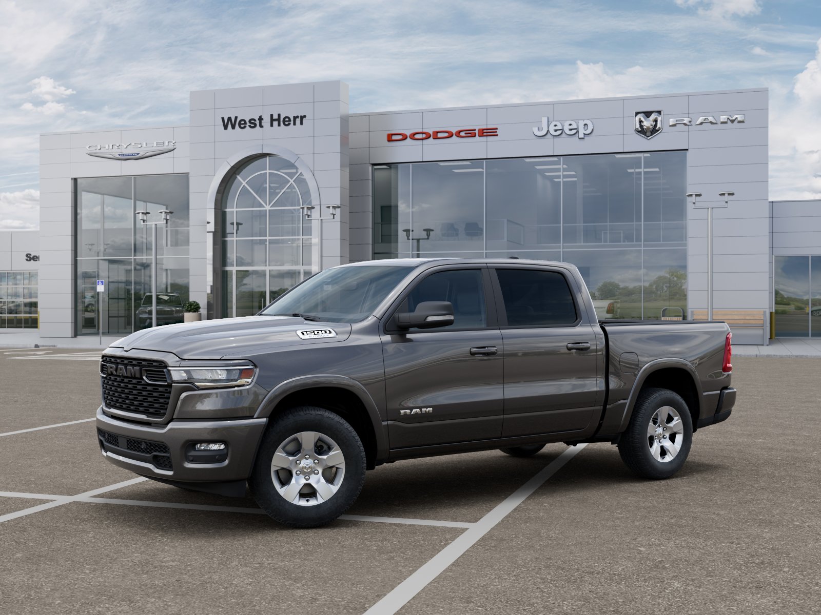 New 2026 Granite Crystal Metallic Clear Ram Big Horn/Lone Star image 2