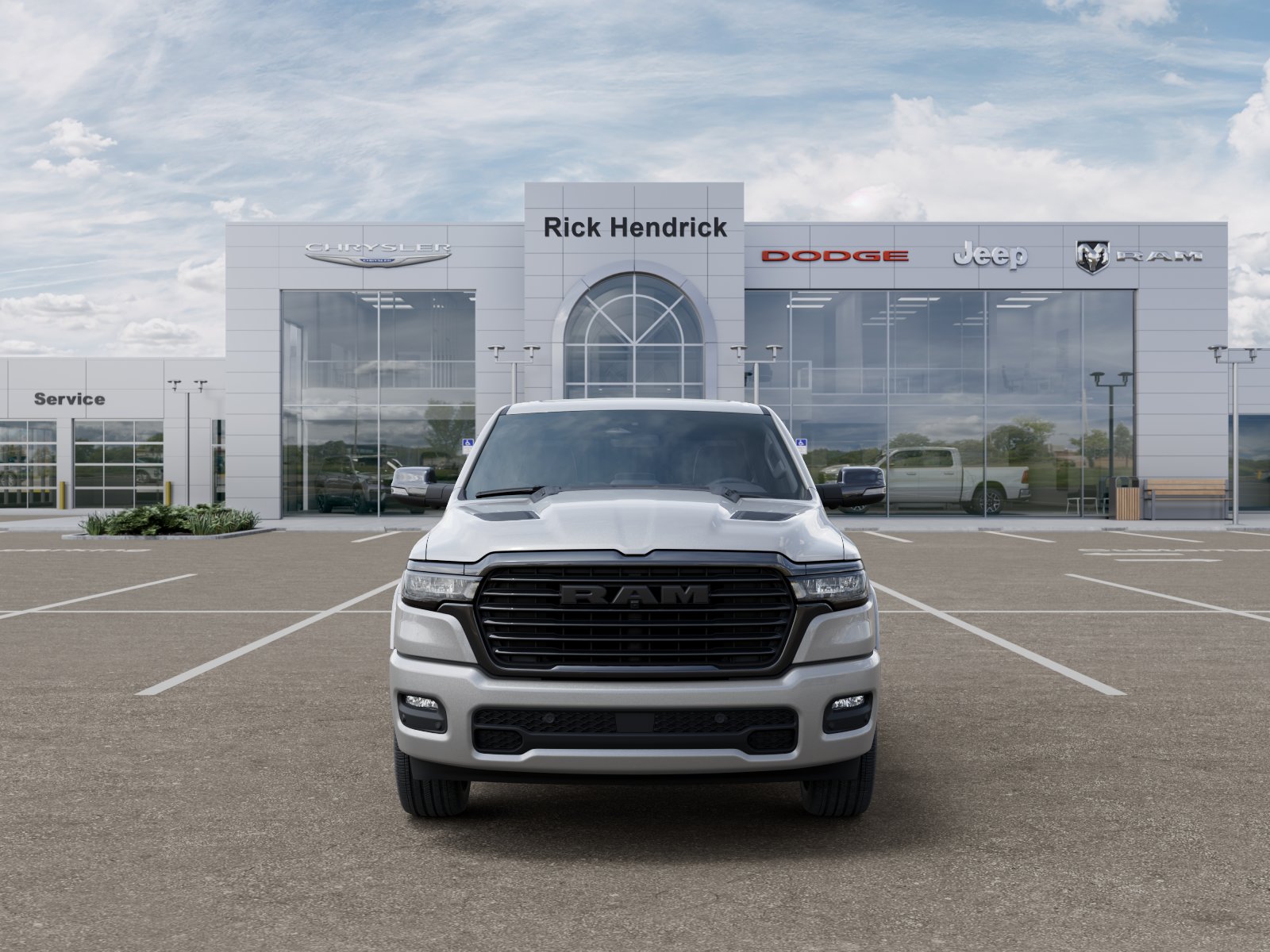 New 2026 Silver Zynith Exterior Paint RAM Laramie image 42