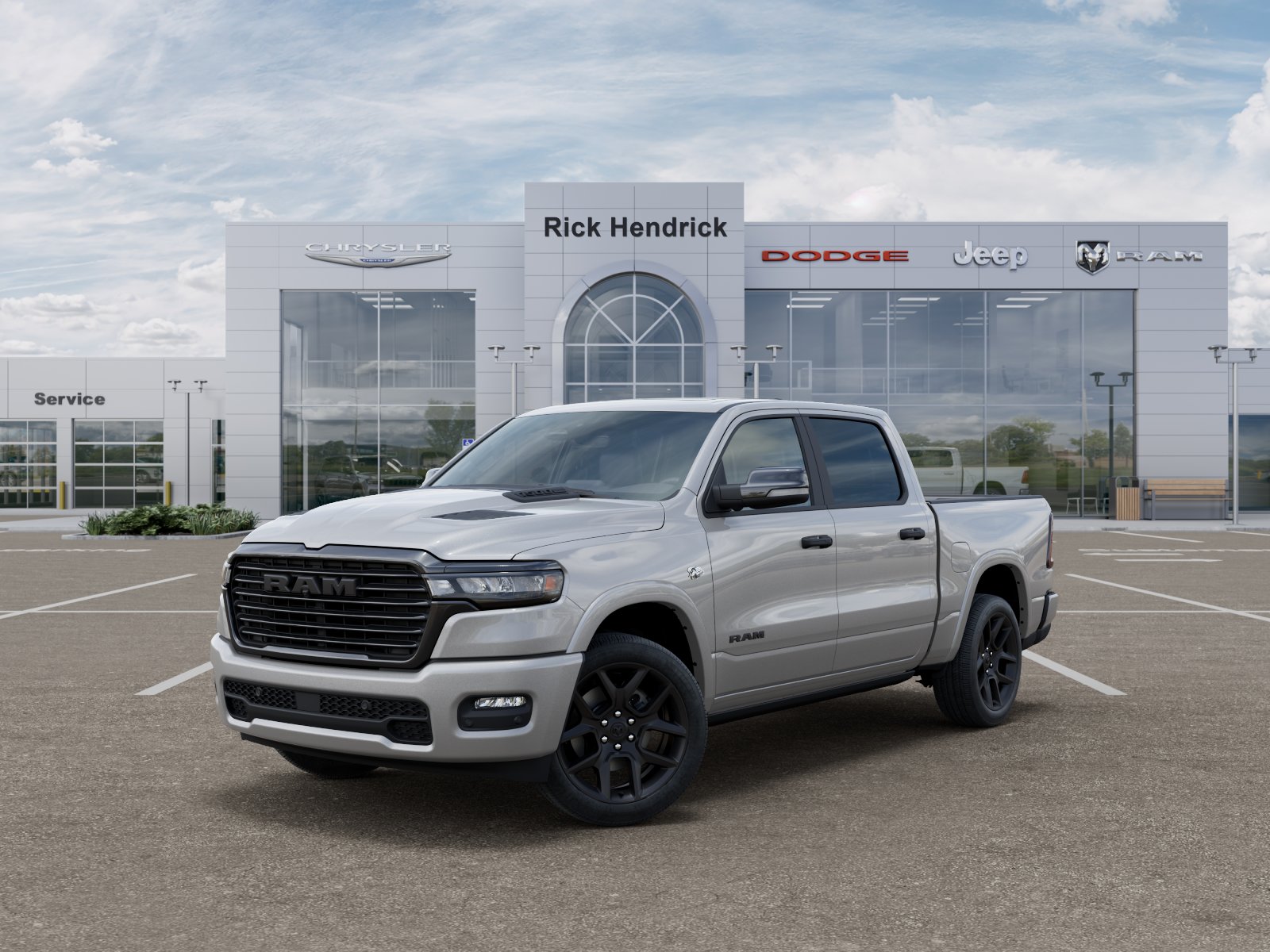New 2026 Silver Zynith Exterior Paint RAM Laramie image 37