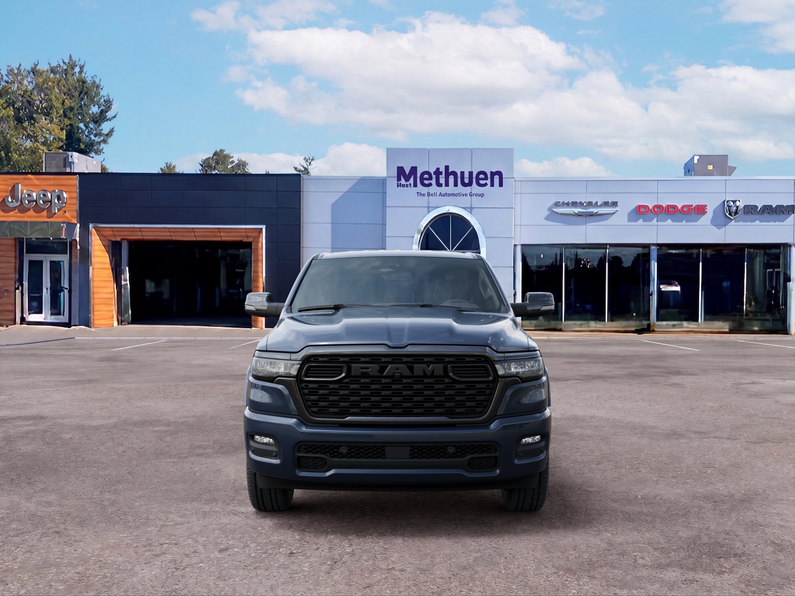 New 2026 Forged Blue Metallic Exterior Paint RAM Big Horn image 32