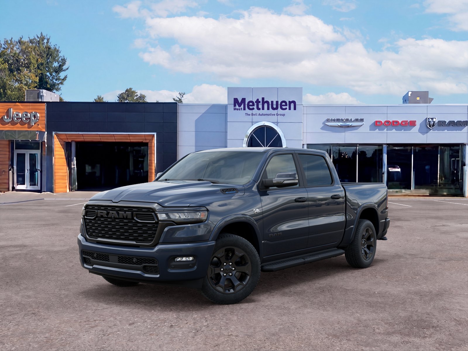 New 2026 Forged Blue Metallic Exterior Paint RAM Big Horn image 27
