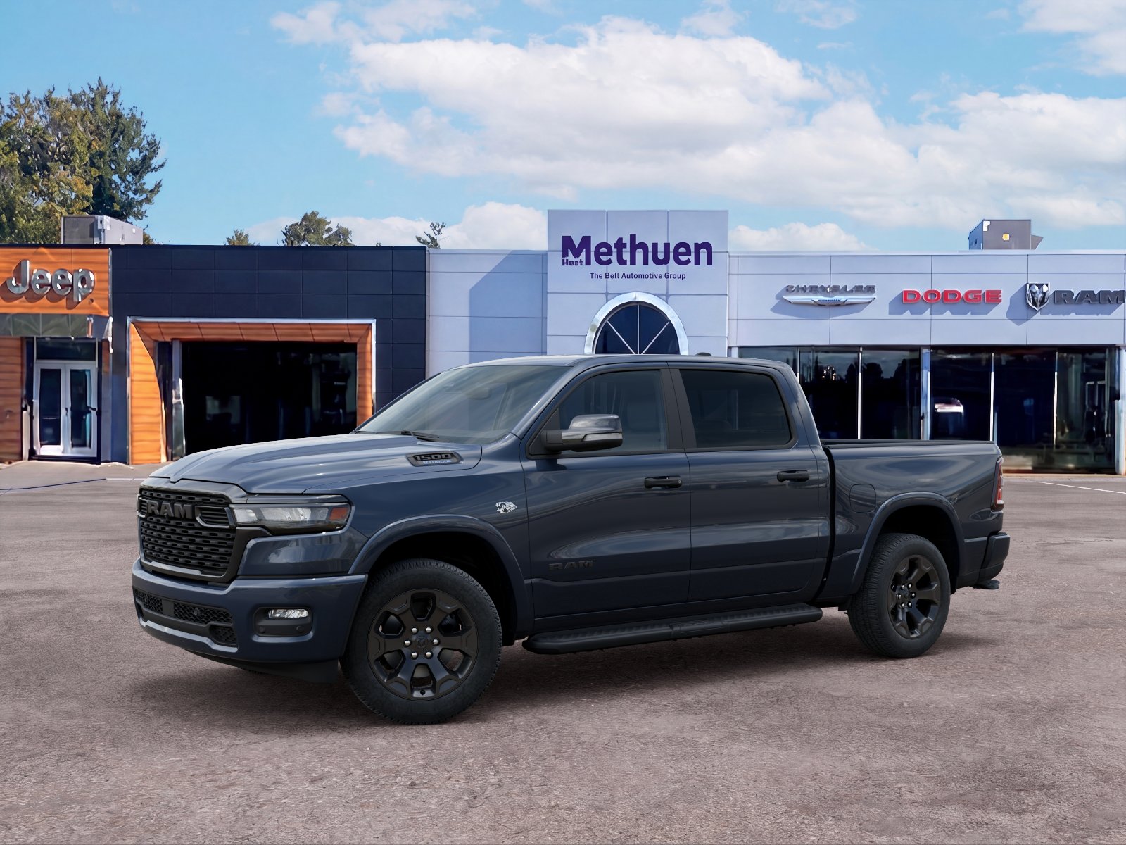 New 2026 Forged Blue Metallic Exterior Paint RAM Big Horn image 28