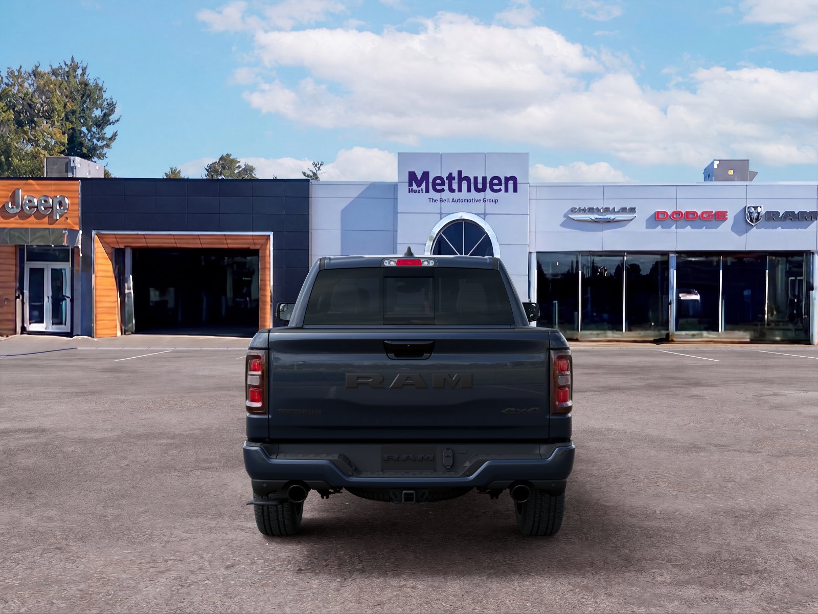 New 2026 Forged Blue Metallic Exterior Paint RAM Big Horn image 33