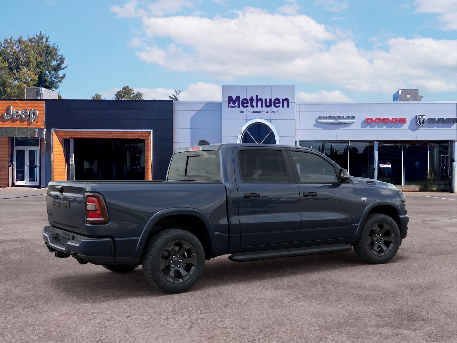 New 2026 Forged Blue Metallic Exterior Paint RAM Big Horn image 30