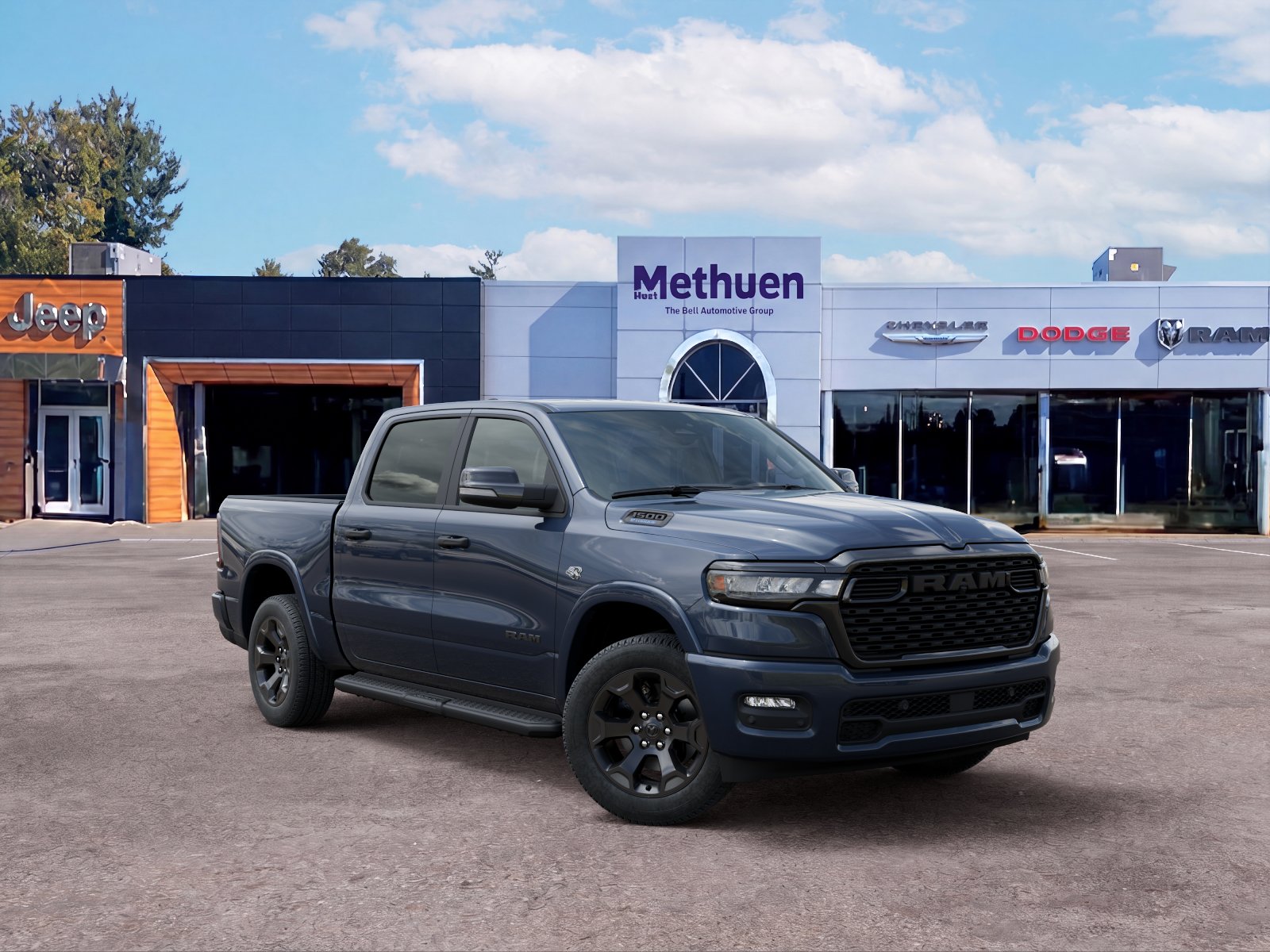 New 2026 Forged Blue Metallic Exterior Paint RAM Big Horn image 31