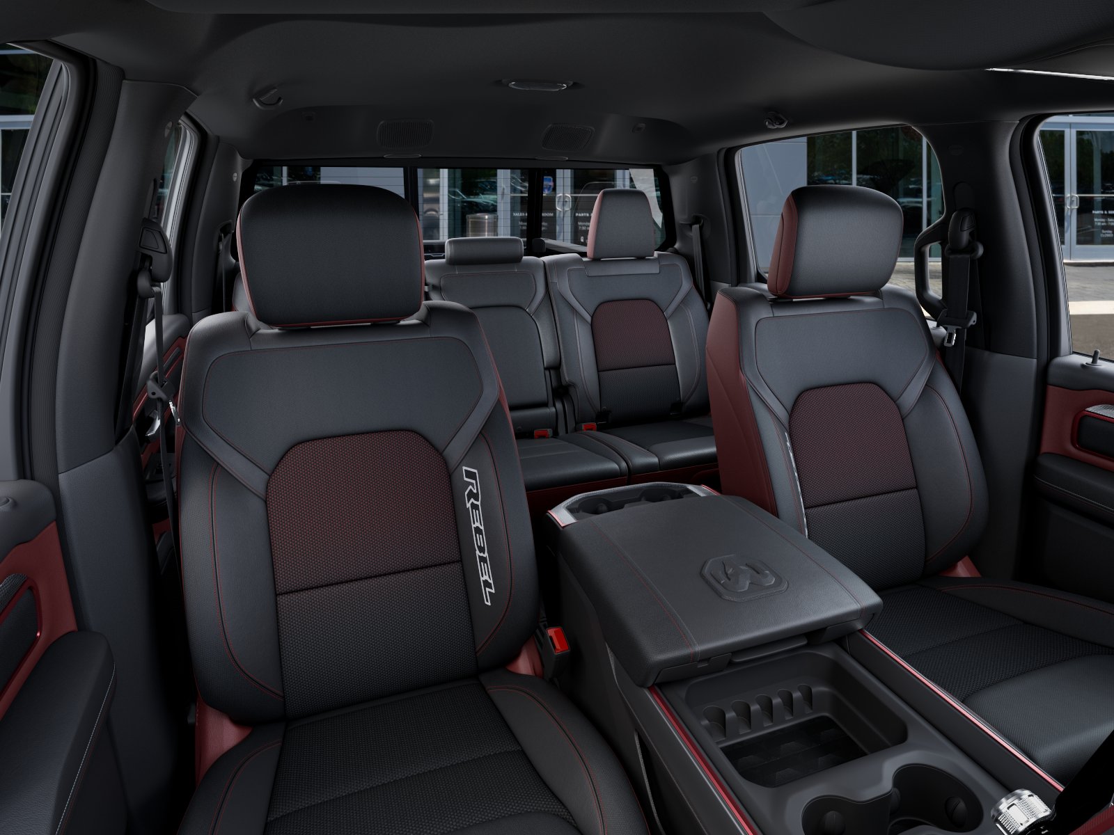 New 2026 Diamond Black Crystal Pearl-Coat Exterior Paint RAM Rebel image 42