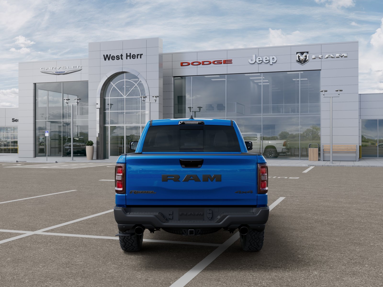 New 2026 Hydro Blue Pearl-Coat Exterior Paint RAM Rebel image 57