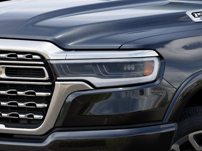 New 2026 Diamond Black Crystal Pearl-Coat Exterior Paint RAM Limited Longhorn image 10