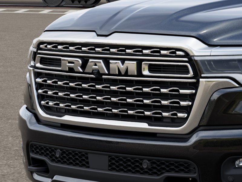 New 2026 Diamond Black Crystal Pearl-Coat Exterior Paint RAM Limited Longhorn image 11