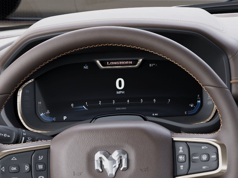 New 2026 Diamond Black Crystal Pearl-Coat Exterior Paint RAM Limited Longhorn image 17