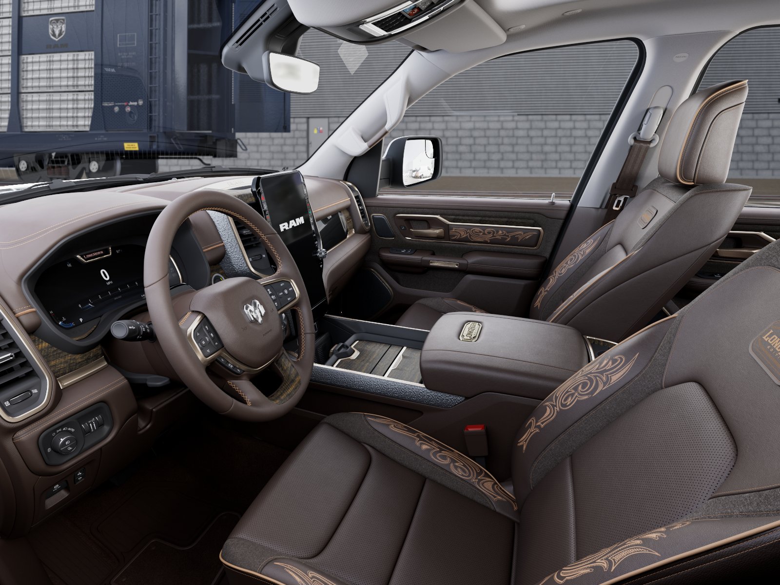 New 2026 Diamond Black Crystal Pearl-Coat Exterior Paint RAM Limited Longhorn image 22
