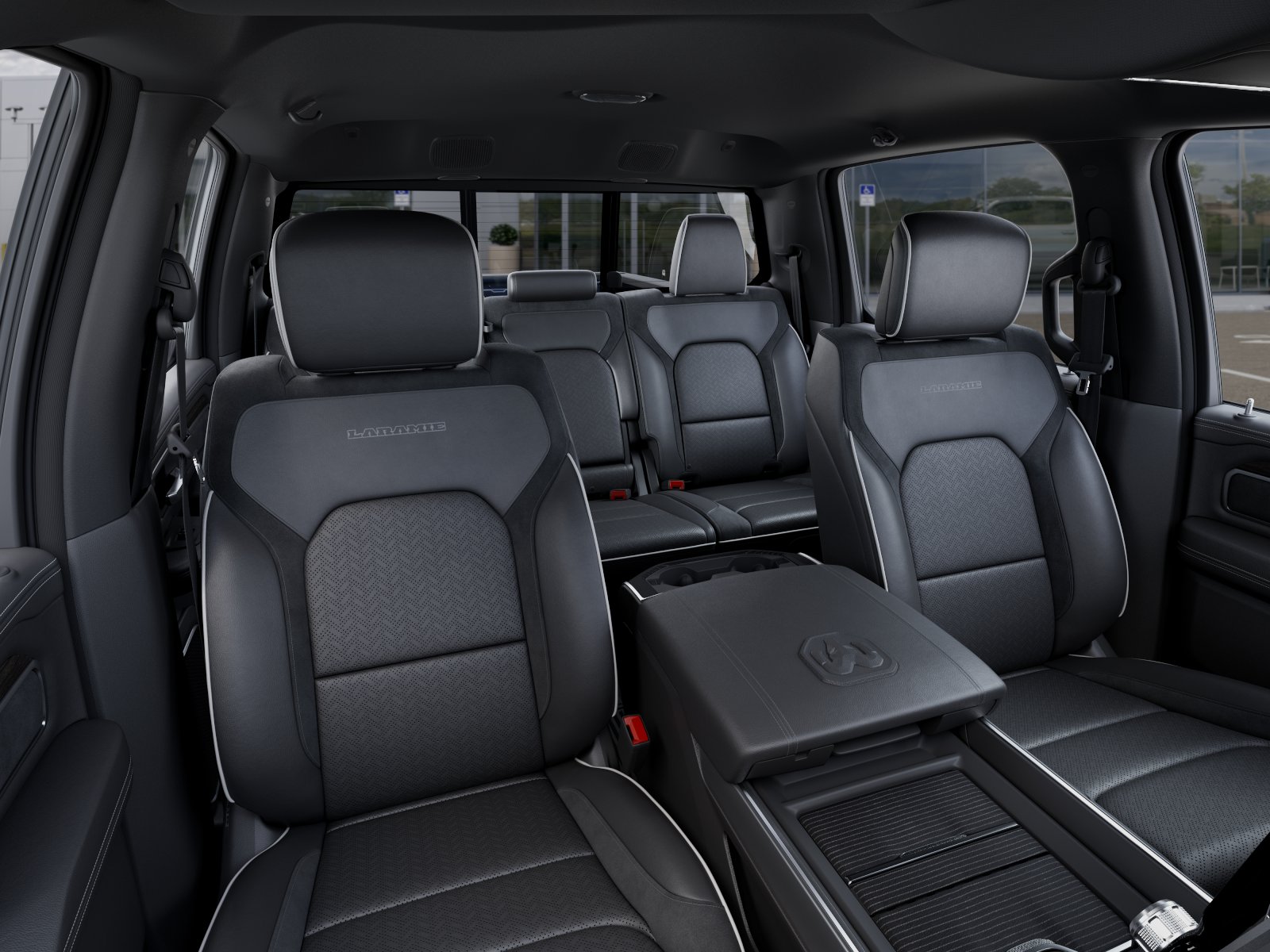 New 2026 Forged Blue Metallic Exterior Paint RAM Laramie image 42