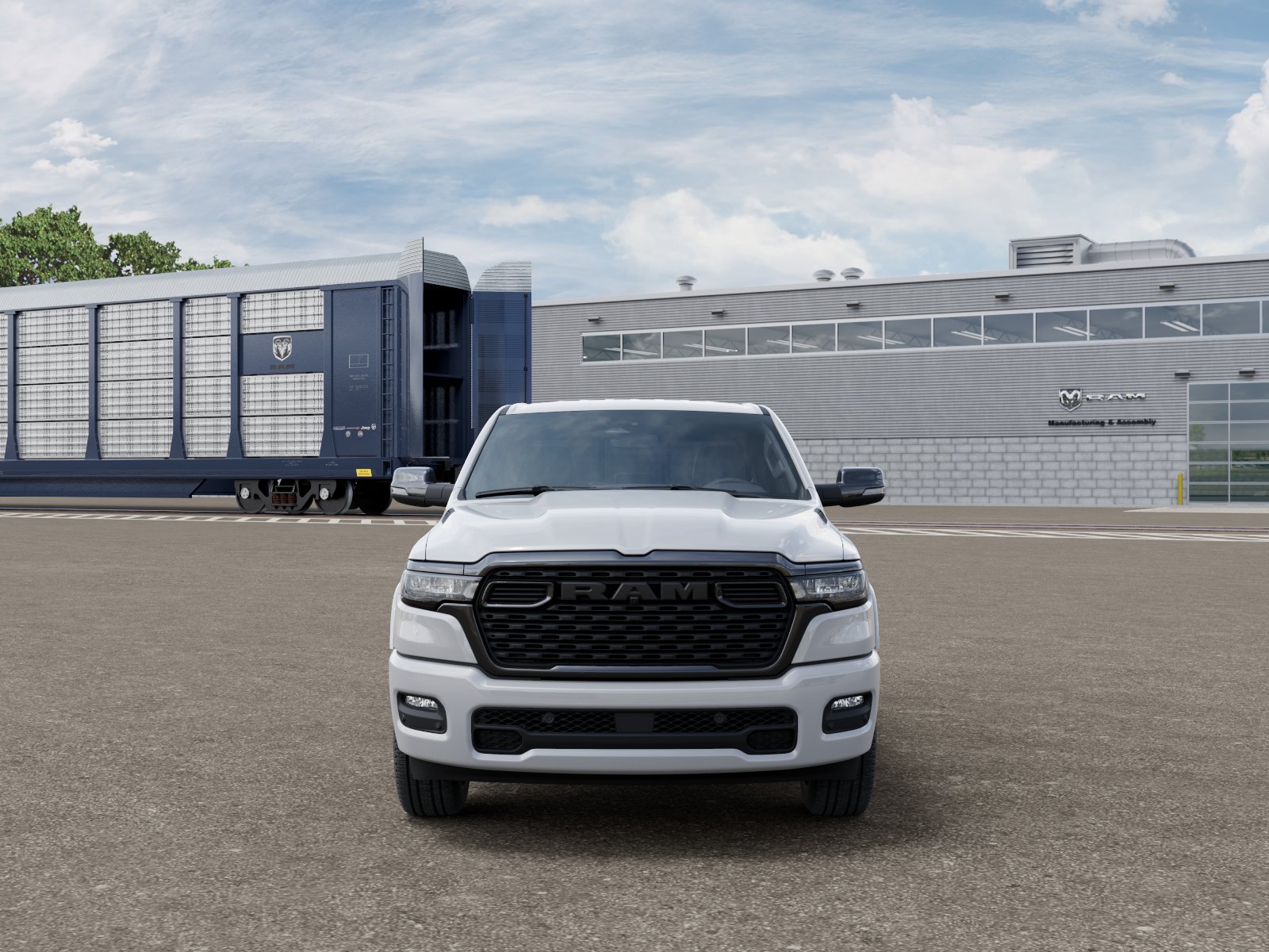 New 2026 Bright White Clearcoat RAM Big Horn image 33