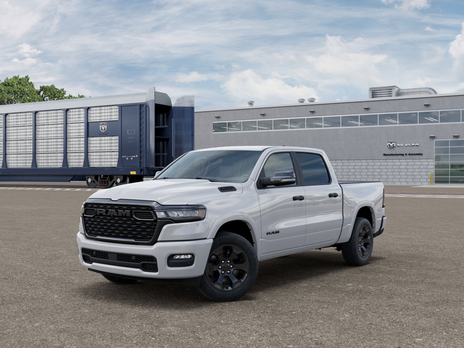 New 2026 Bright White Clearcoat RAM Big Horn image 29