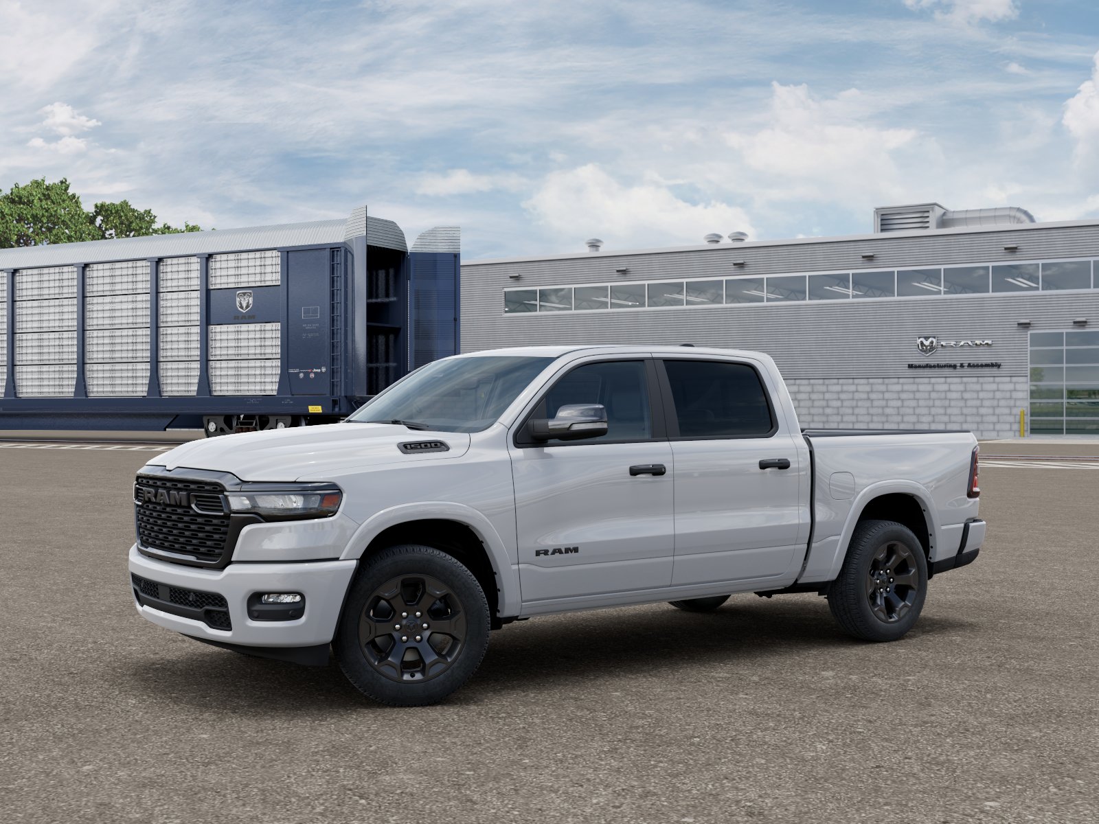 New 2026 Bright White Clearcoat RAM Big Horn image 30