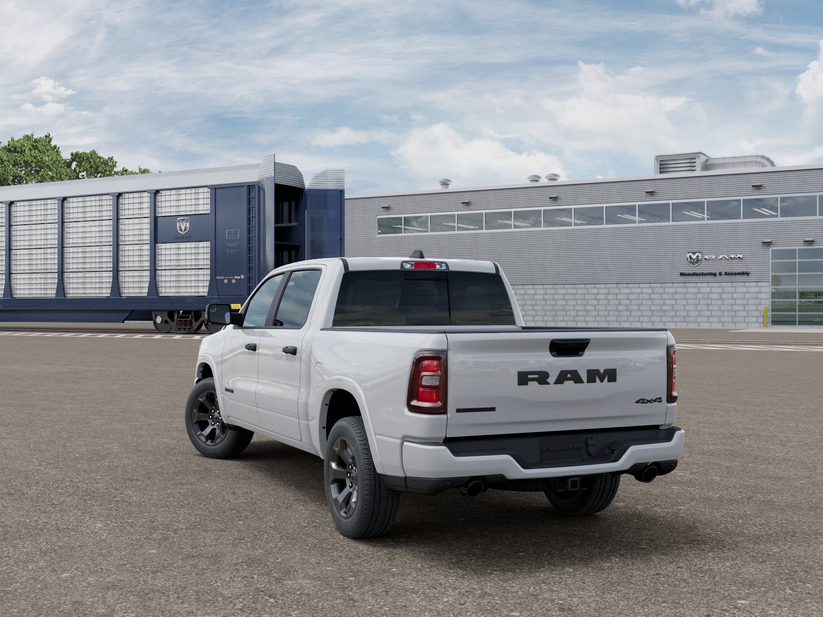 New 2026 Bright White Clearcoat RAM Big Horn image 31