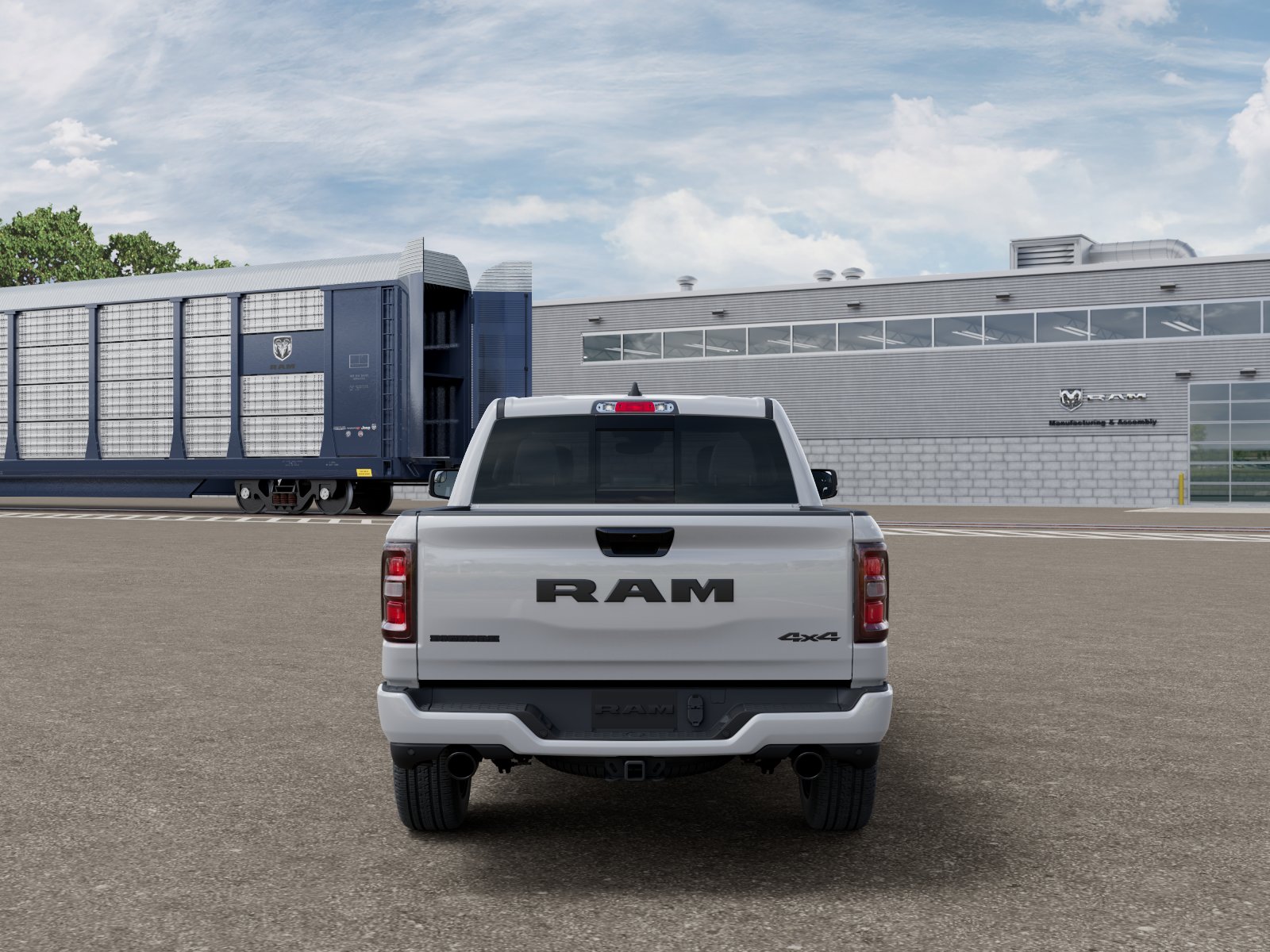 New 2026 Bright White Clearcoat RAM Big Horn image 34