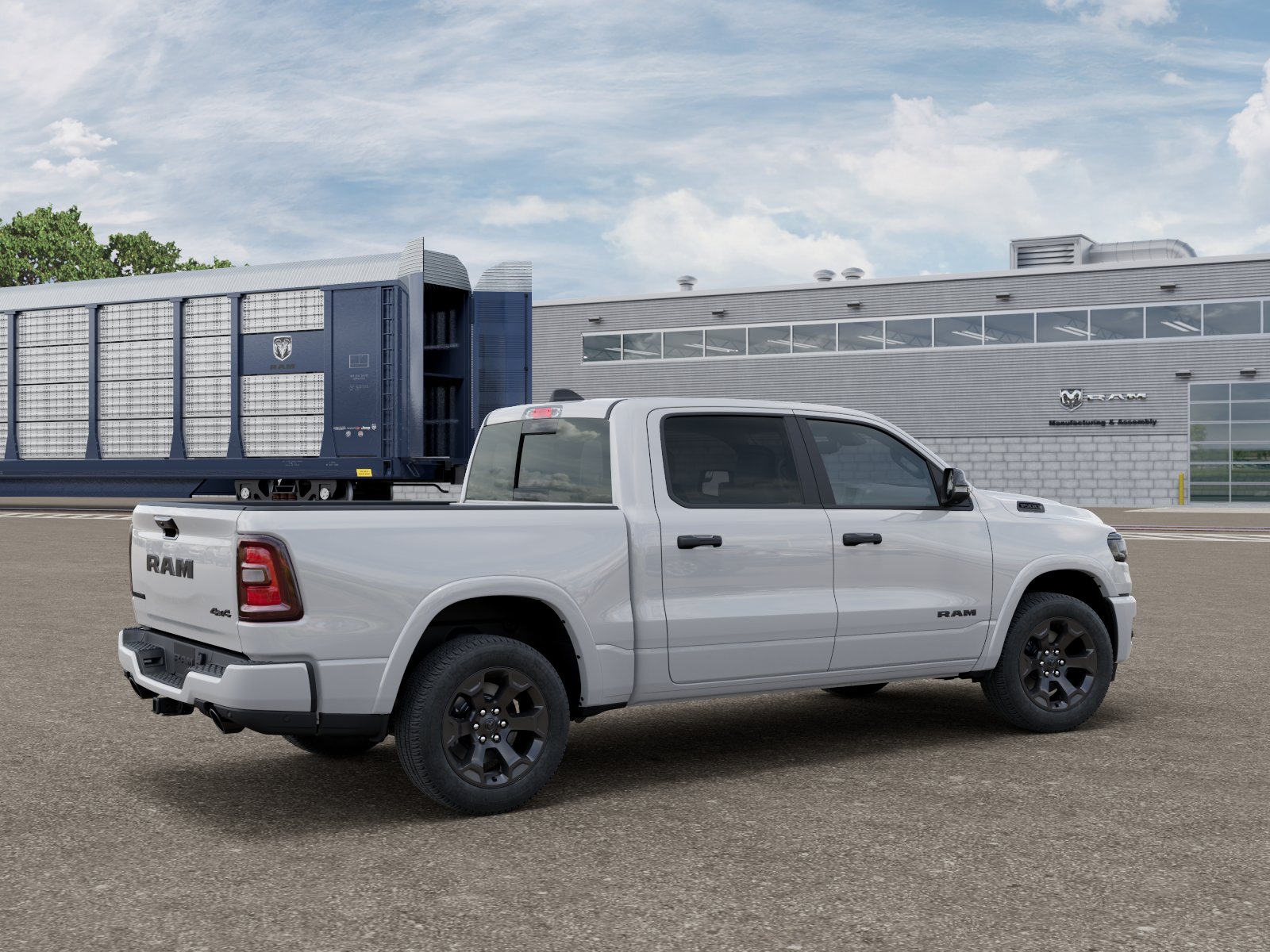 New 2026 Bright White Clearcoat RAM Big Horn image 32