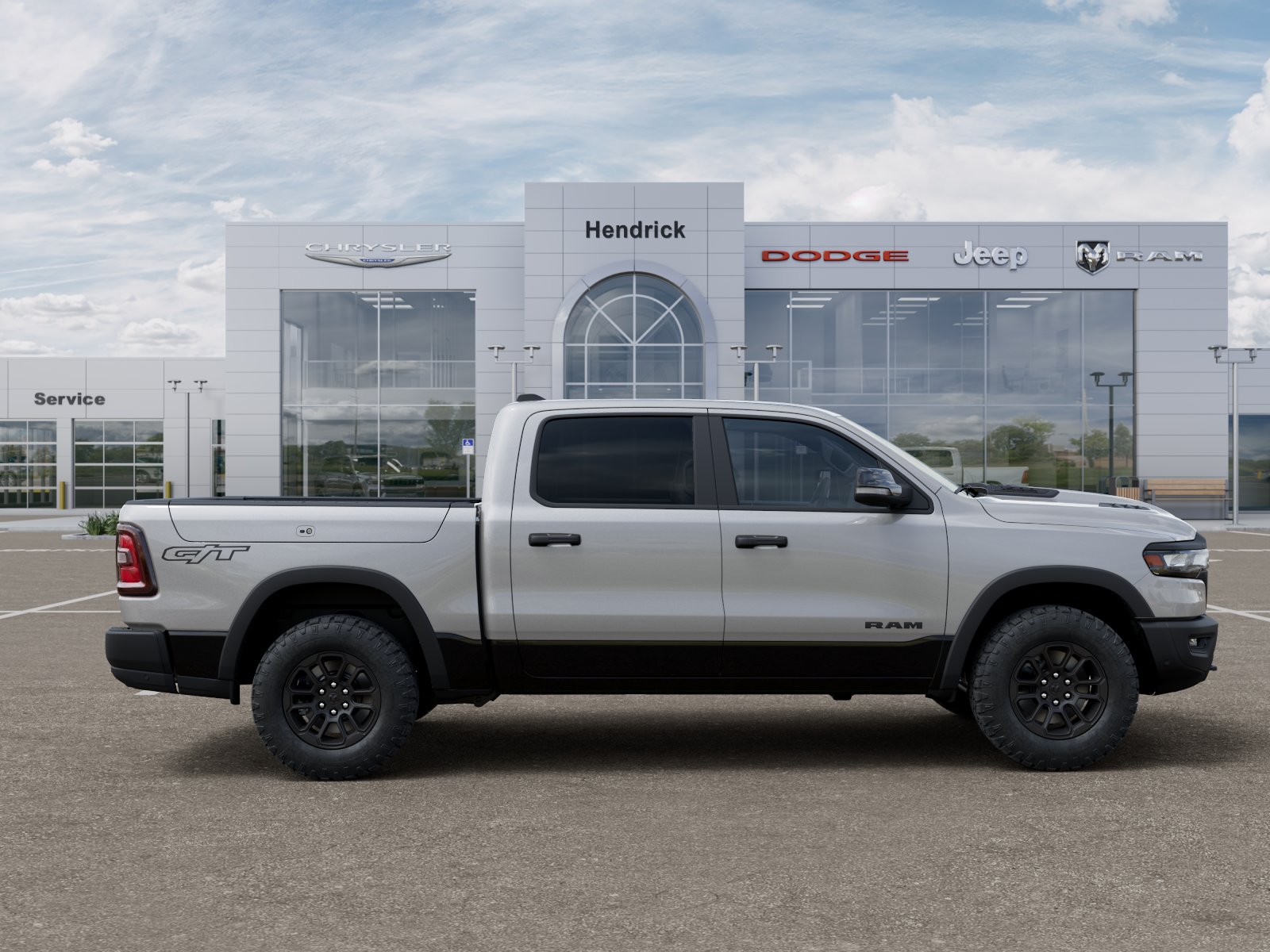 New 2026 Silver Zynith Exterior Paint RAM Rebel image 48