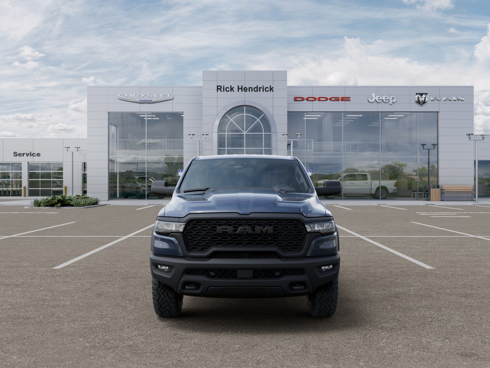 New 2026 Forged Blue Metallic Exterior Paint RAM Rebel image 32