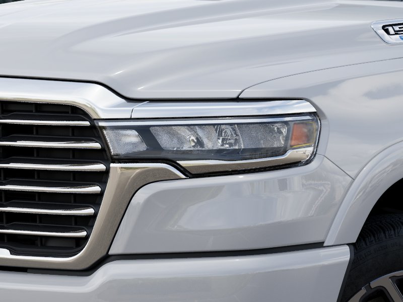 New 2026 Bright White Clear-Coat Exterior Paint RAM Laramie image 54
