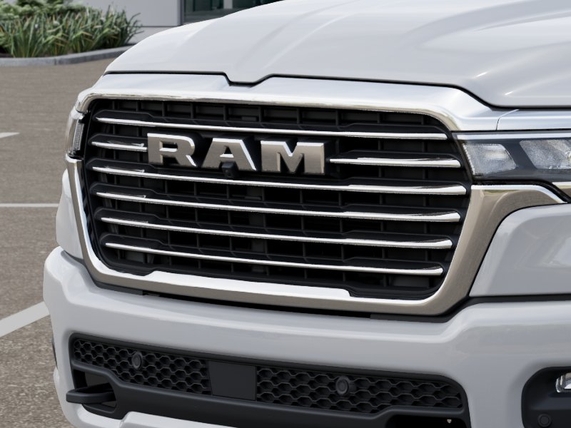 New 2026 Bright White Clear-Coat Exterior Paint RAM Laramie image 55