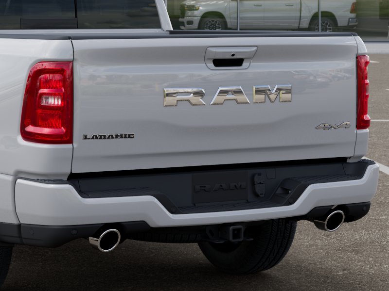 New 2026 Bright White Clear-Coat Exterior Paint RAM Laramie image 57