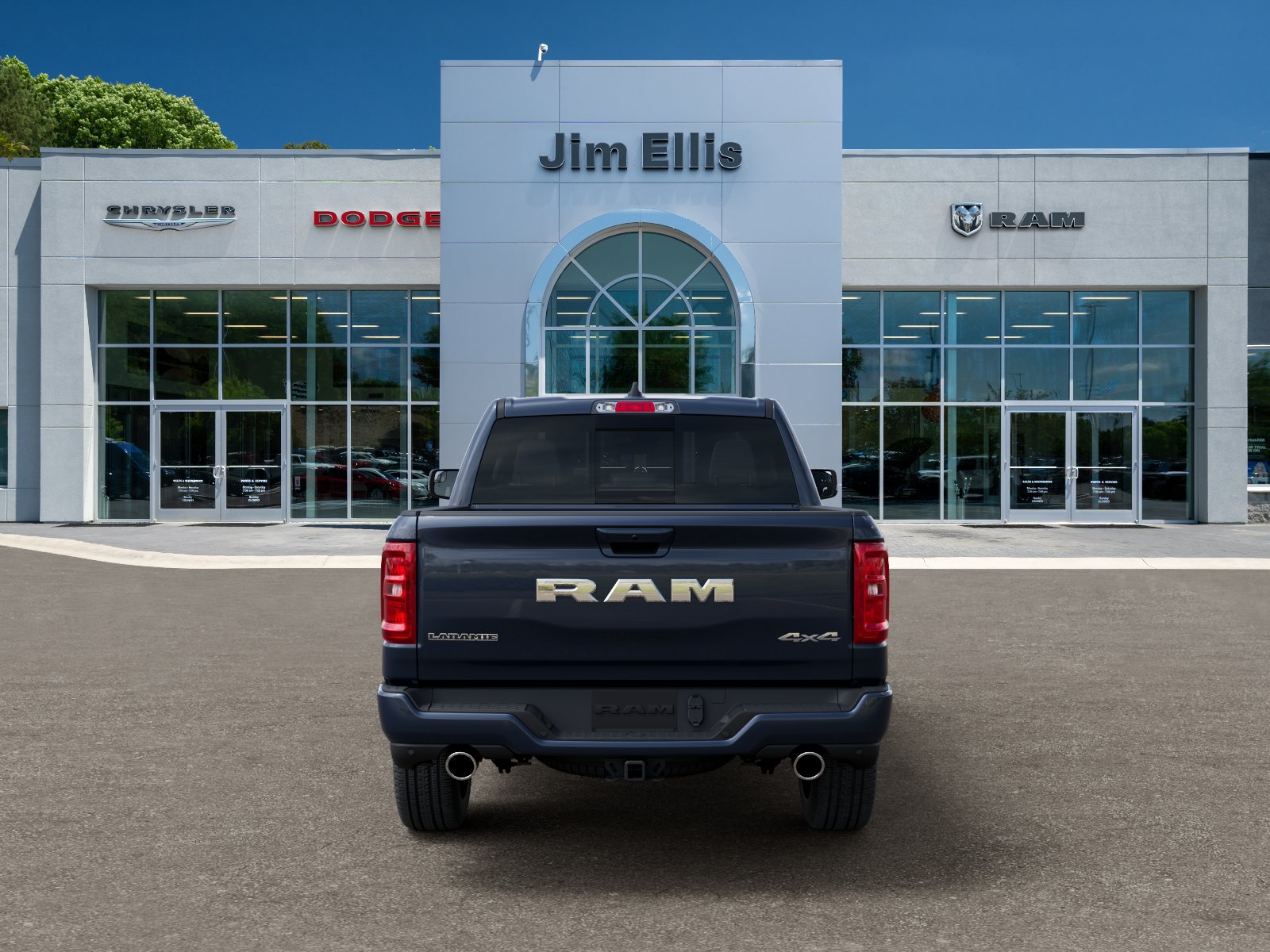 New 2026 Forged Blue Metallic Exterior Paint RAM Laramie image 33