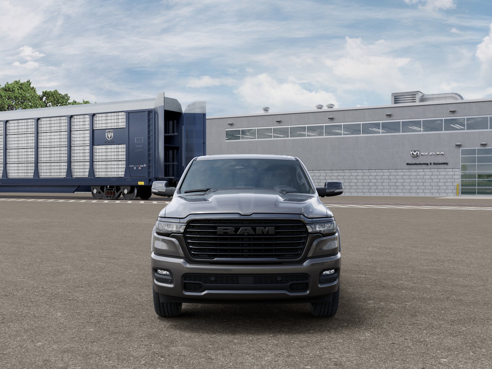 New 2026 Granite Crystal Metallic Clearcoat Ram Laramie image 32