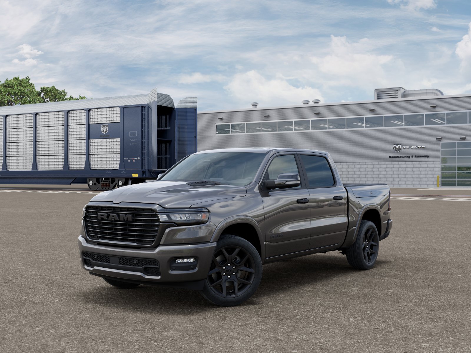 New 2026 Granite Crystal Metallic Clearcoat Ram Laramie image 27