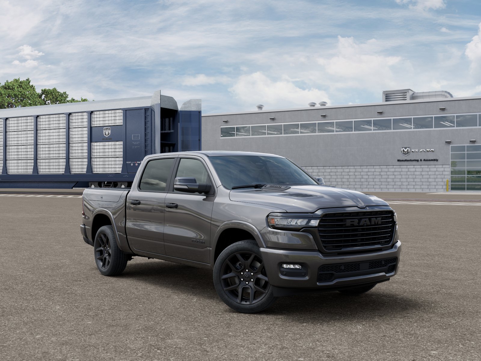 New 2026 Granite Crystal Metallic Clearcoat Ram Laramie image 31