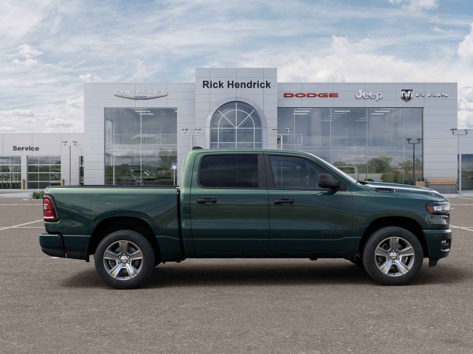 New 2026 Serrano-Green Metallic Exterior Paint RAM Express image 21