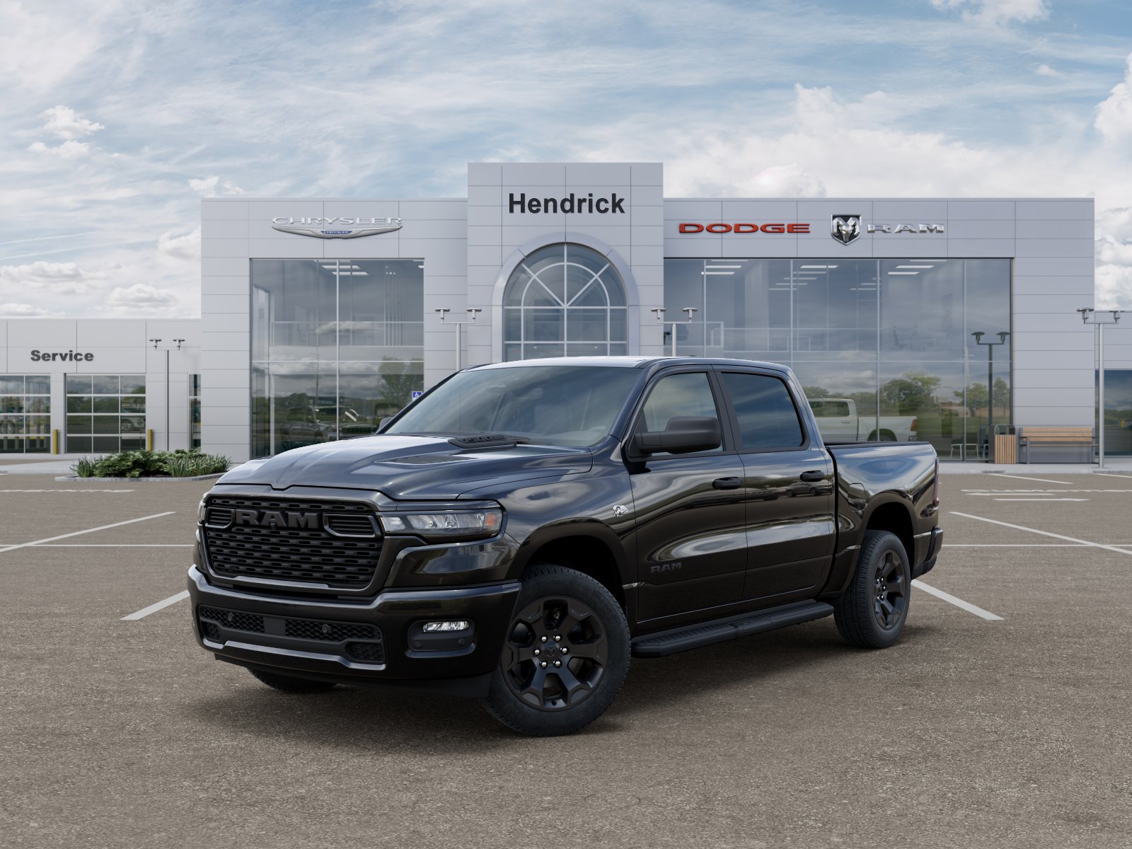 New 2026 Diamond Black Crystal Pearl-Coat Exterior Paint RAM Express image 36