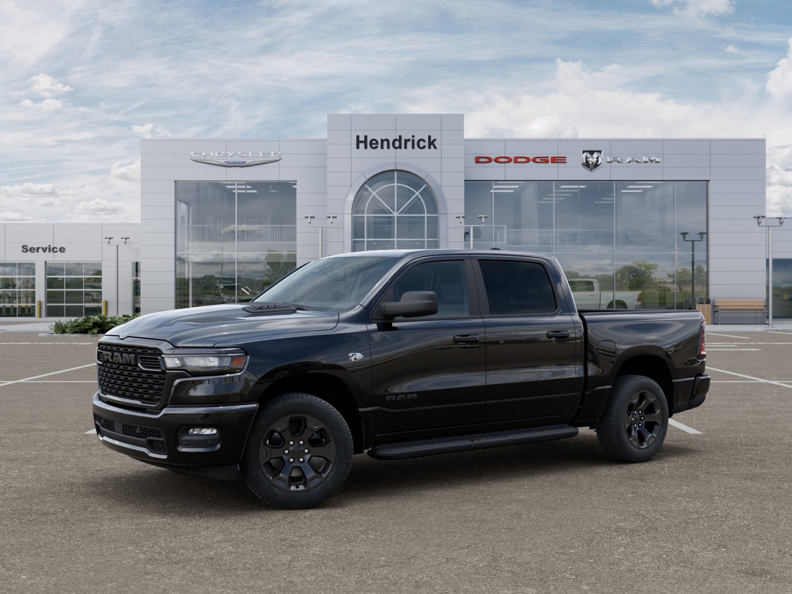 New 2026 Diamond Black Crystal Pearl-Coat Exterior Paint RAM Express image 37